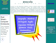 Tablet Screenshot of e-escola.com.br